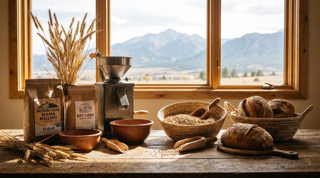 Colorado - Colorado Grain Mills & Local Flour: The Rocky Mountain Grain Revival